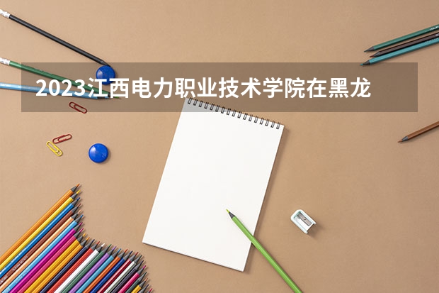 2023江西电力职业技术学院在黑龙江高考各专业计划招多少人