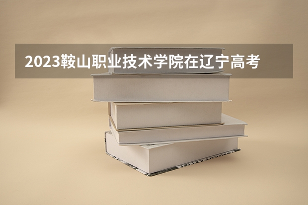 2023鞍山职业技术学院在辽宁高考各专业计划招多少人