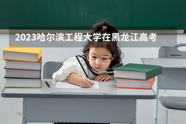 2023哈尔滨工程大学在黑龙江高考各专业计划招多少人