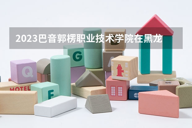 2023巴音郭楞职业技术学院在黑龙江高考各专业计划招多少人