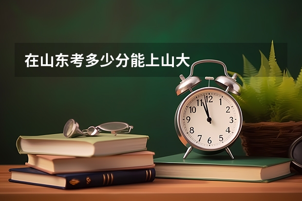 在山东考多少分能上山大