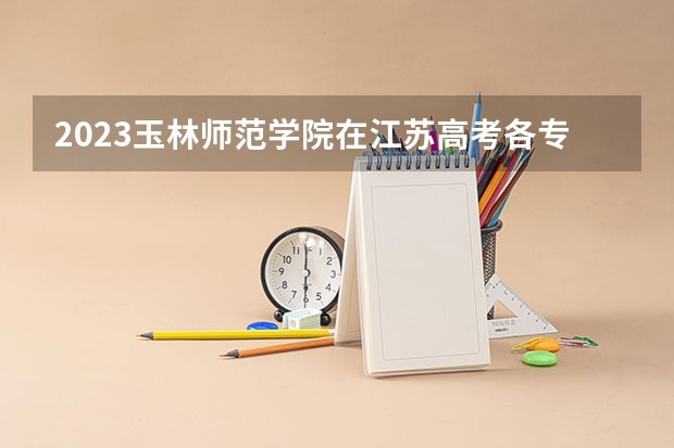 2023玉林师范学院在江苏高考各专业计划招多少人