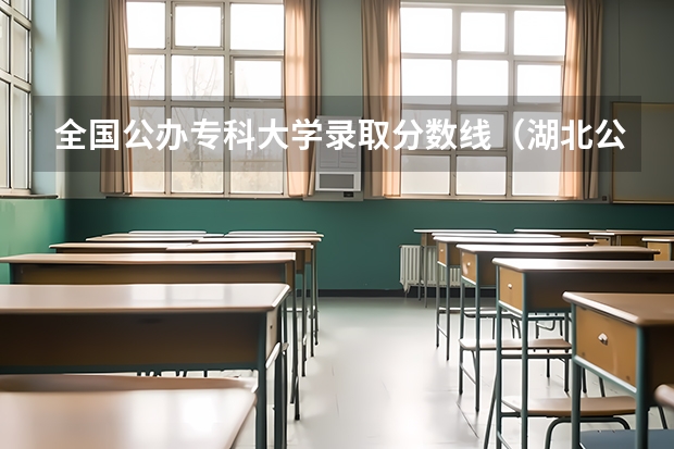全国公办专科大学录取分数线（湖北公办二本大学名单及分数线）
