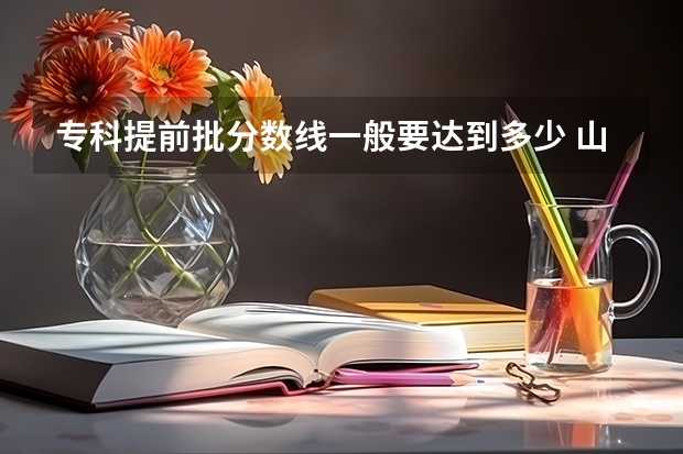 专科提前批分数线一般要达到多少 山东地区