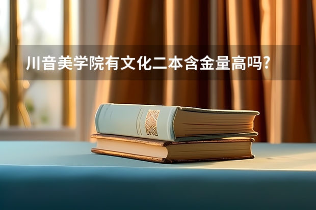 川音美学院有文化二本含金量高吗?