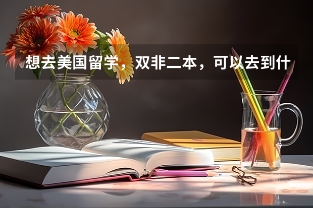 想去美国留学，双非二本，可以去到什么学校？