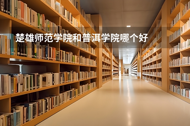 楚雄师范学院和普洱学院哪个好