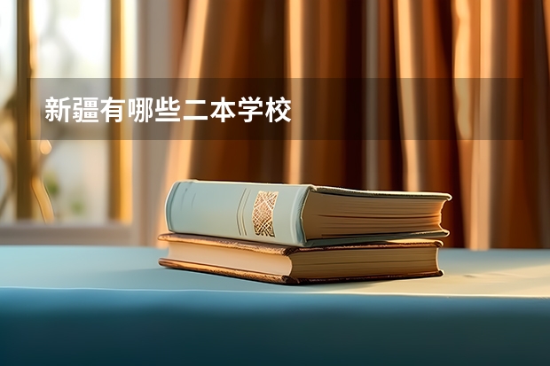 新疆有哪些二本学校