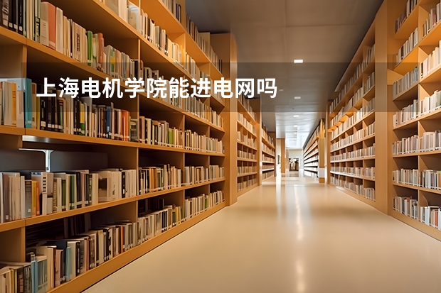 上海电机学院能进电网吗