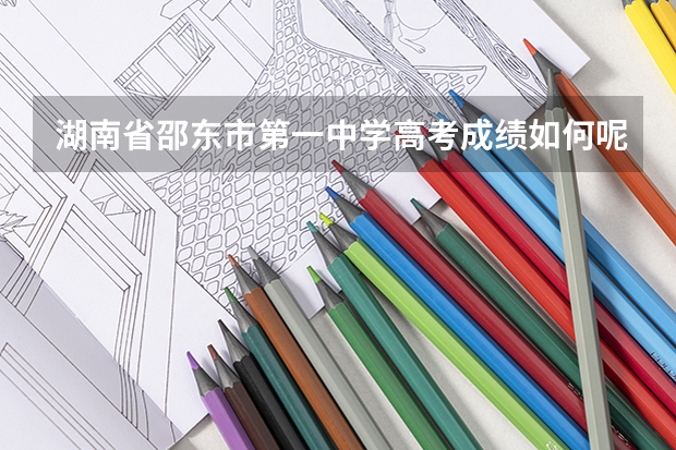 湖南省邵东市第一中学高考成绩如何呢？