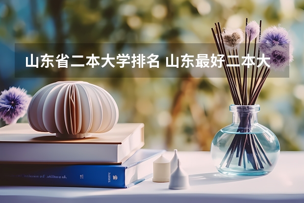 山东省二本大学排名 山东最好二本大学