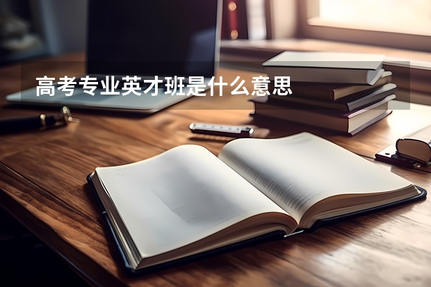高考专业英才班是什么意思