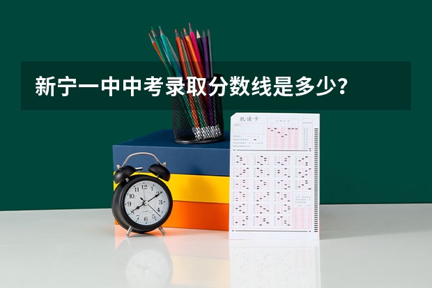 新宁一中中考录取分数线是多少？