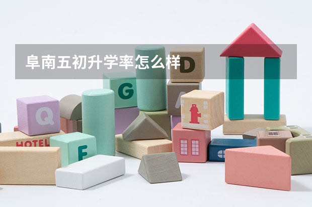 阜南五初升学率怎么样