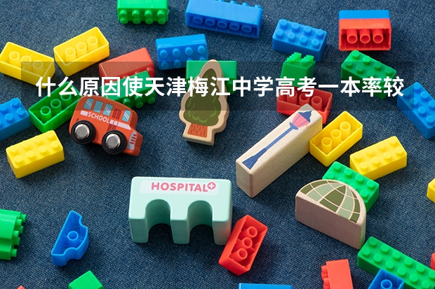 什么原因使天津梅江中学高考一本率较高？