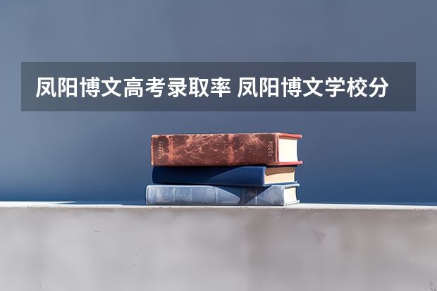 凤阳博文高考录取率 凤阳博文学校分数线