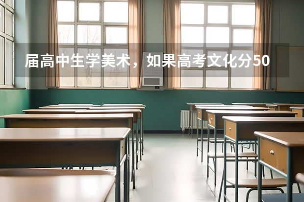届高中生学美术，如果高考文化分500左右，艺术220左右，定什么美院作为目标好。