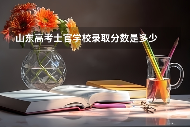 山东高考士官学校录取分数是多少