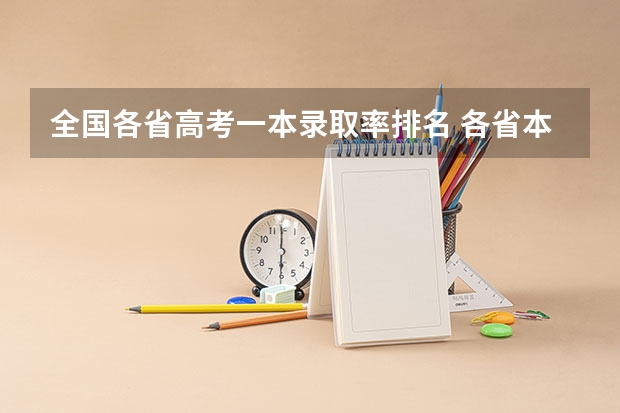 全国各省高考一本录取率排名 各省本科录取率排行