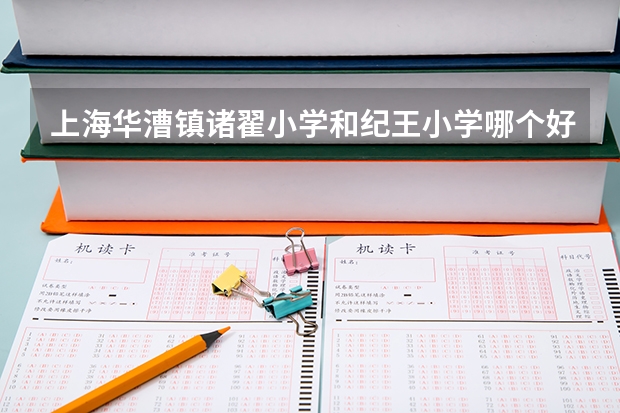 上海华漕镇诸翟小学和纪王小学哪个好