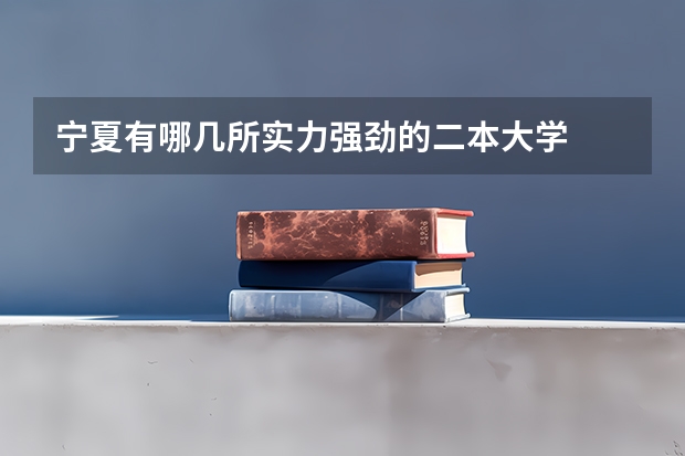 宁夏有哪几所实力强劲的二本大学