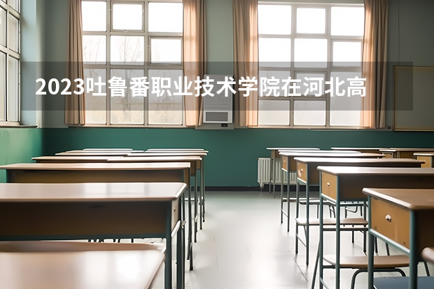 2023吐鲁番职业技术学院在河北高考各专业计划招多少人