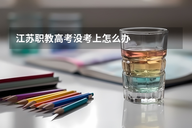 江苏职教高考没考上怎么办