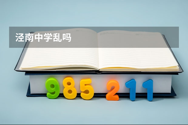 泾南中学乱吗