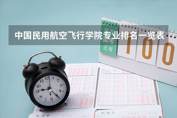 中国民用航空飞行学院专业排名一览表 德阳城市轨道交通职业学院是一本还是二本