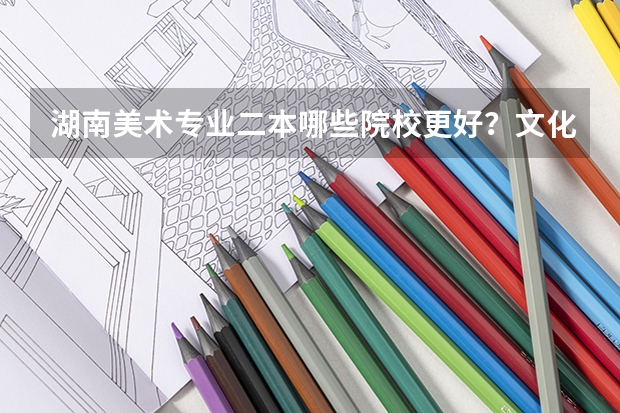 湖南美术专业二本哪些院校更好？文化分要求多高？