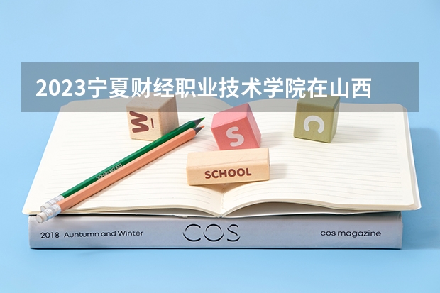 2023宁夏财经职业技术学院在山西高考各专业计划招多少人