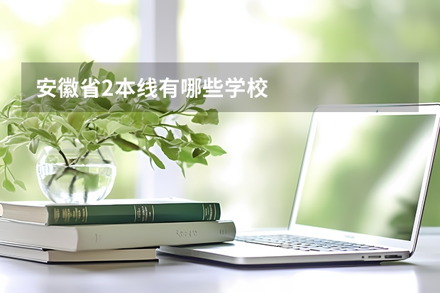 安徽省2本线有哪些学校