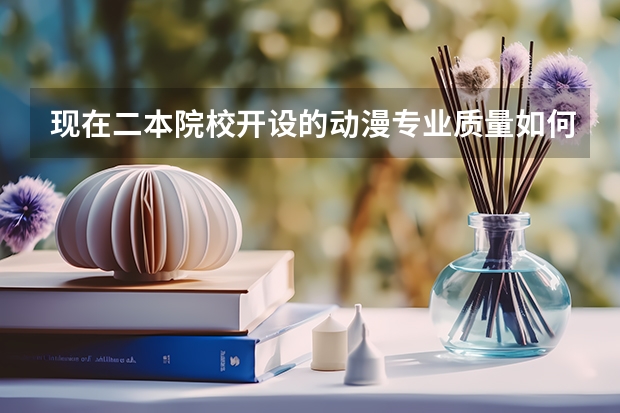 现在二本院校开设的动漫专业质量如何?