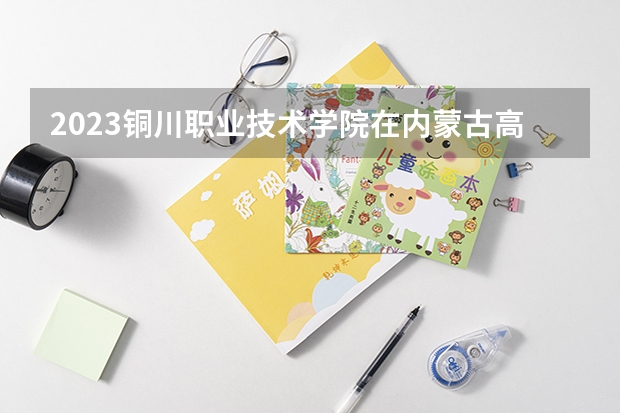 2023铜川职业技术学院在内蒙古高考各专业计划招多少人