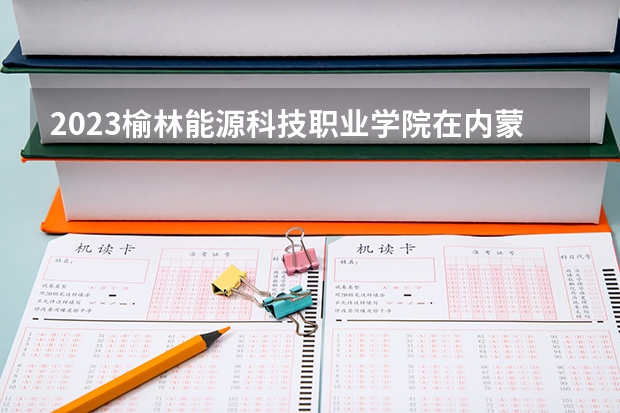 2023榆林能源科技职业学院在内蒙古高考各专业计划招多少人